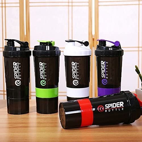 Buy Combo of Spider Protein Shaker Bottle 500ML With 2 Storage Extra Compartment All Over In Lahore Pakistan 2021, www.arnutrition.pk iS The Best Food Supplements Store In Lahore Pakistan 1