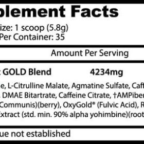 Nutrition Facts About Psychotic Gold Infused Pre Workout Powerhouse By Insane Labz Supplement Buy All Over In Pakistan 2021, www.arnutrition.pk iS The Best Food Supplements Store In Lahore Pakistan